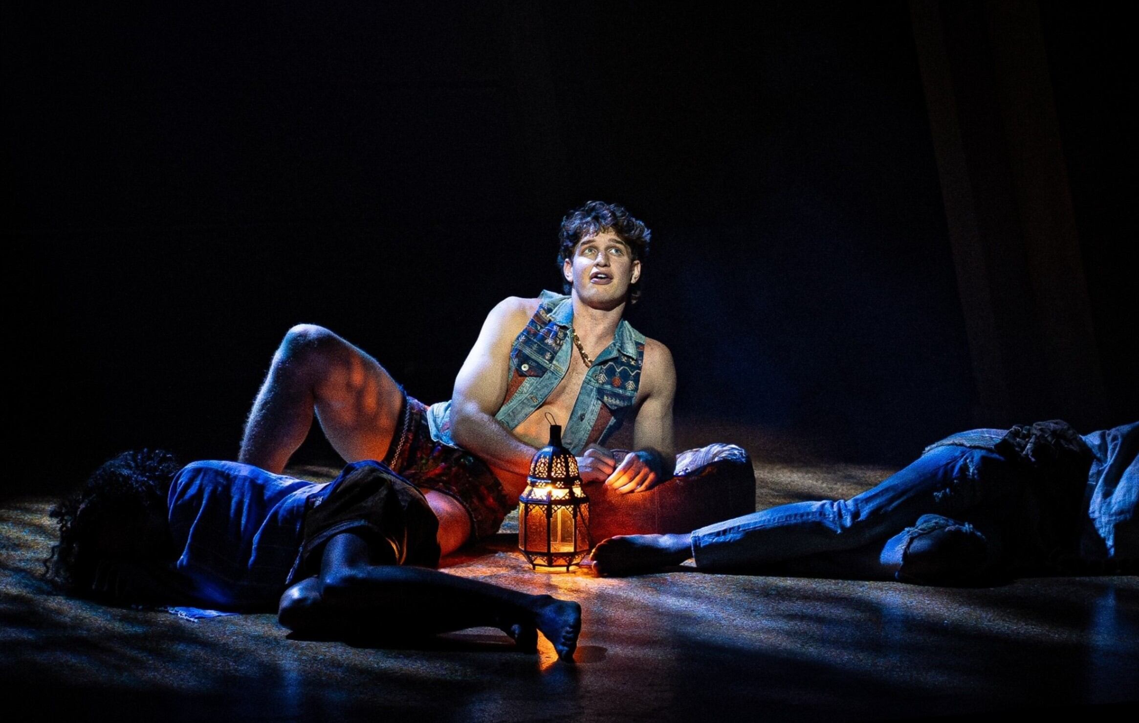 Dylan Janse van Rensburg, winner of Best Male lead in a musical in the 2025 Naledi Theatre Awards, is a soulful Joseph.